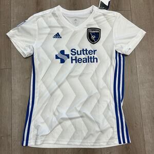 Adidas San Jose Earthquakes white 2018 Secondary jersey size Medium M